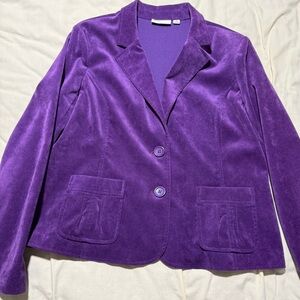 Studio Works Vibrant Purple Women's Blazer
